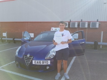 A first time pass and only two minors for this student!